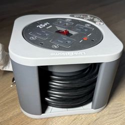 Cord Reel 25ft with 3 outlets 2 usb ports