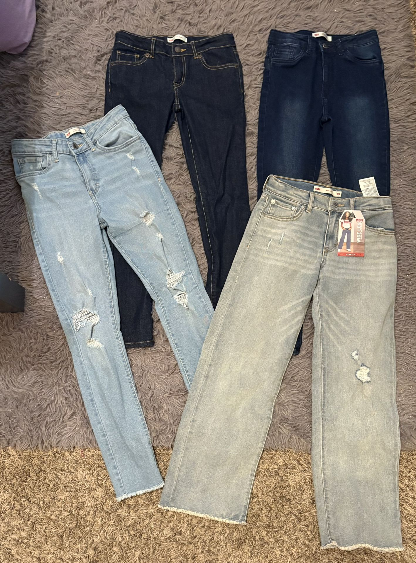 Girls Size 10 Levi Jeans