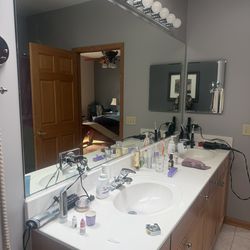 85x22 Vanity Top, 84x40 Mirror & More