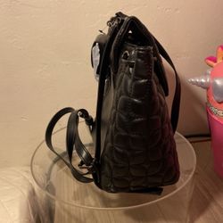 Black Pillow Backpack Paris