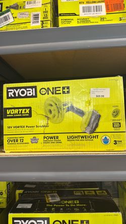 Ryobi 18V ONE+ Vortex Power Scrubber