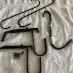 Garden Hooks, Deck Hooks, Plant Hooks