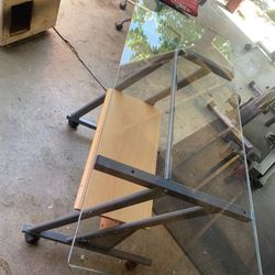 Glass Desk