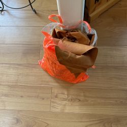 Leather Suede Pieces.  