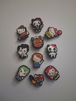 Hello Kitty Horror Movie Croc Charms