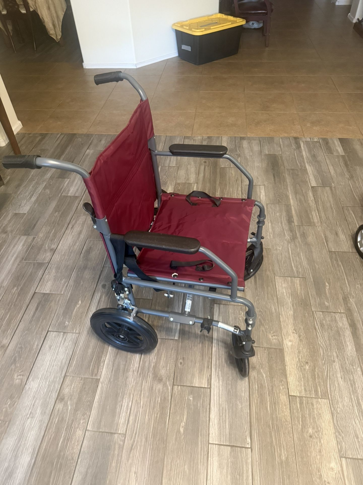 Medline Lightweight Transport Chair