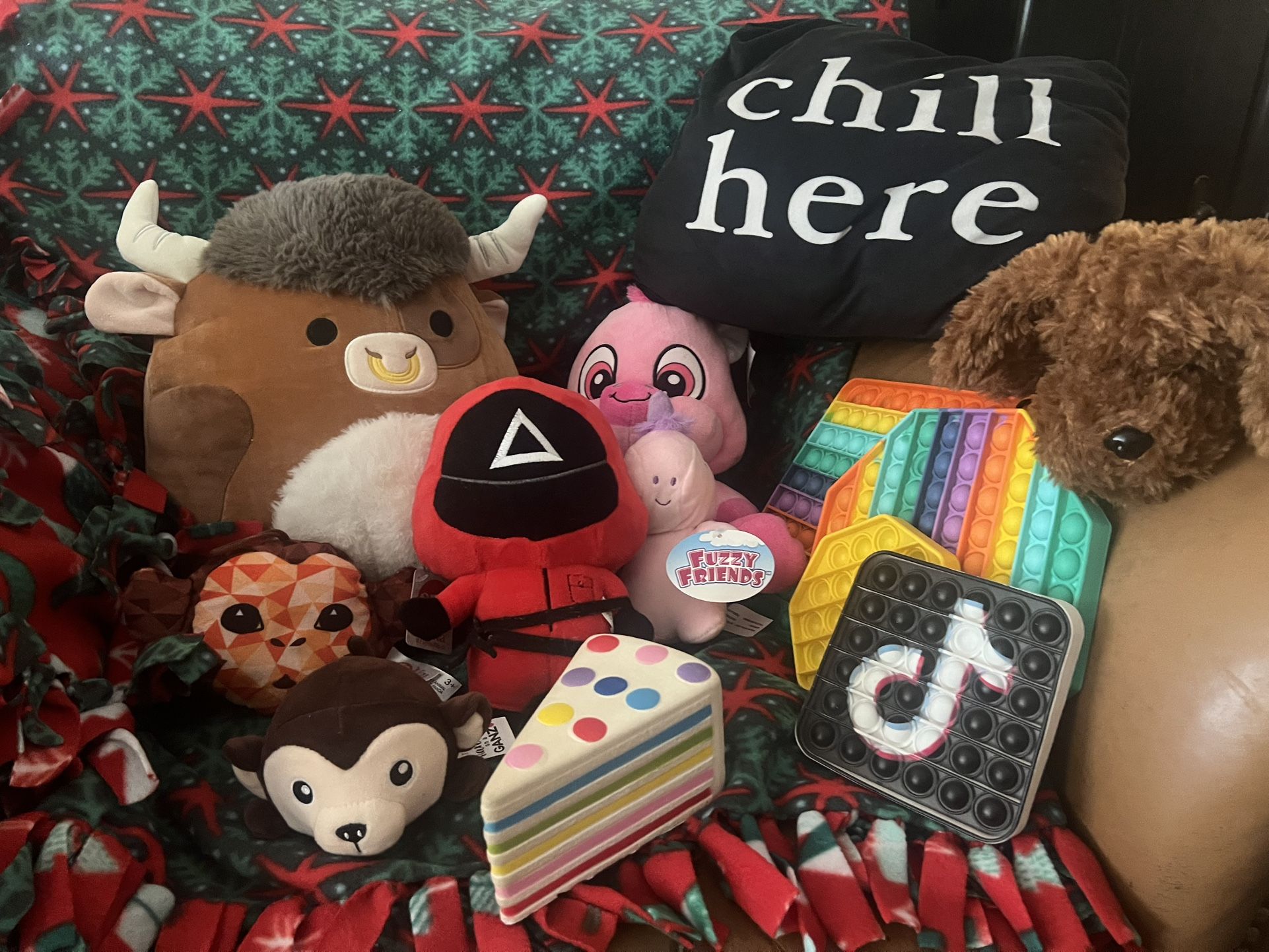 Stuffed Animals Squishmallow Squid Game Christmas Gifts Stocking Stuffers