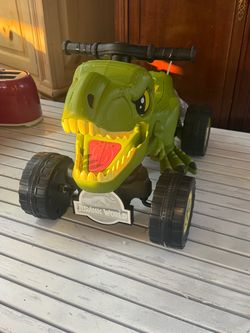 Jurassic World T-Rex Electric Powered Ride-On Toy for Kids (New + Charger)