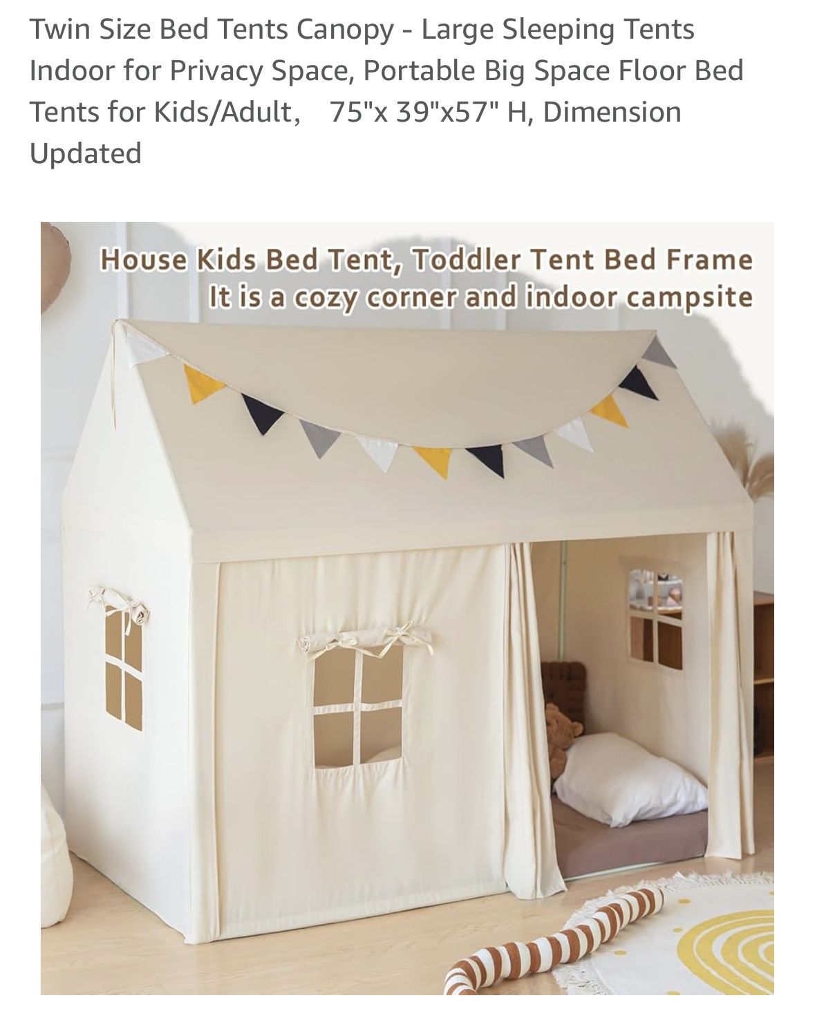 Twin Size Bed Tent
