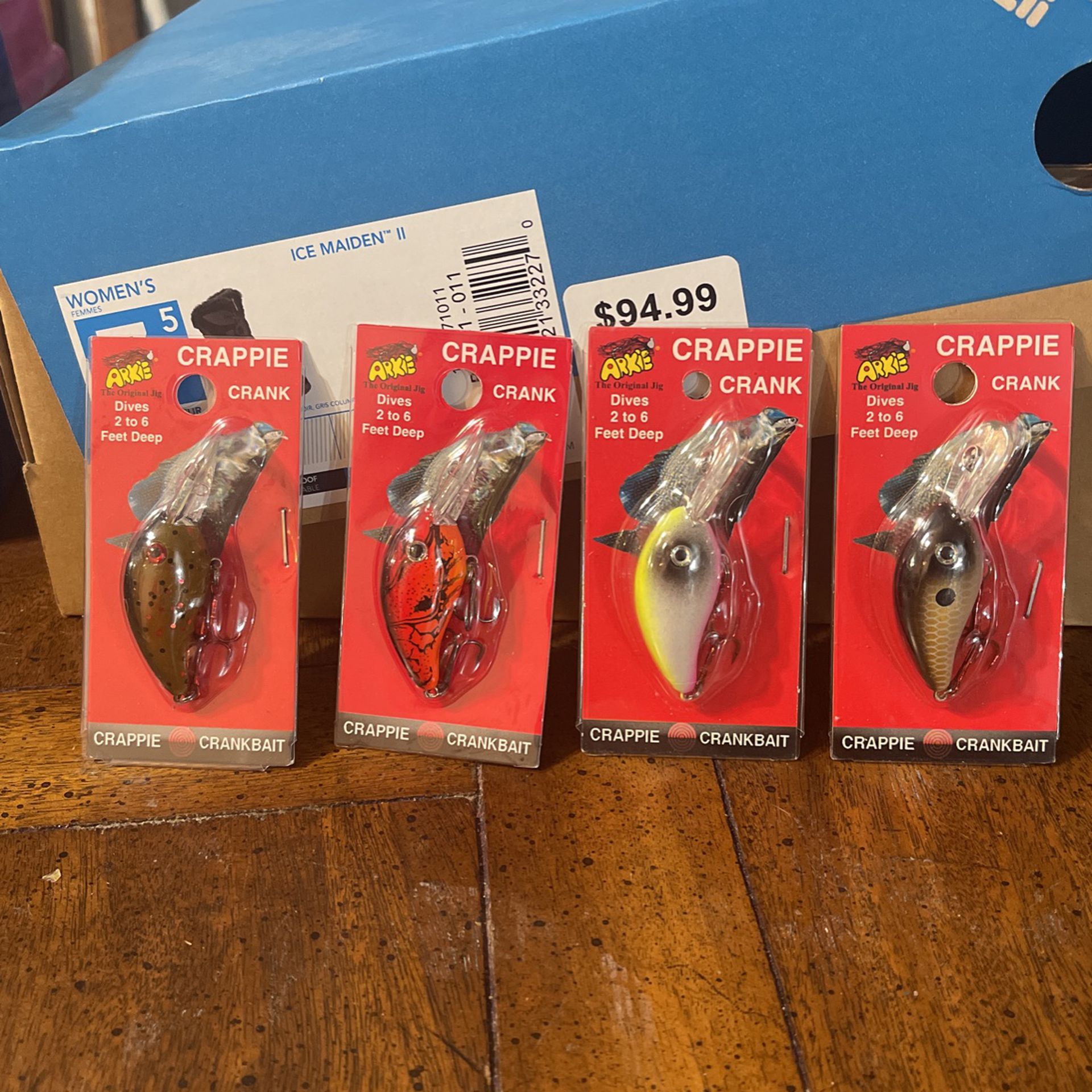 5 Arkie Crappie Crank Lures for Sale in Hanford, CA - OfferUp
