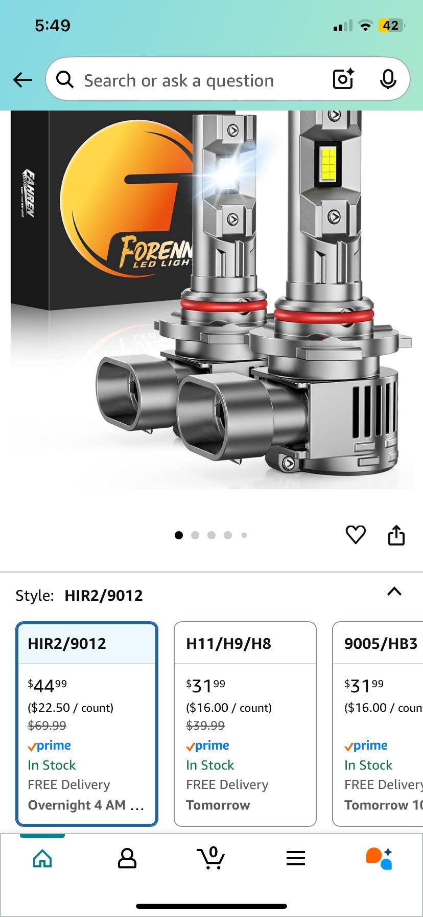 CHRYSLER 300 LED Headlights