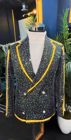 Lv diamond prom suit