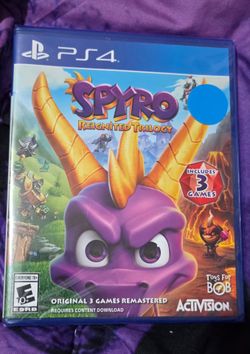 PS4 Spyro Reignited Trilogy Game