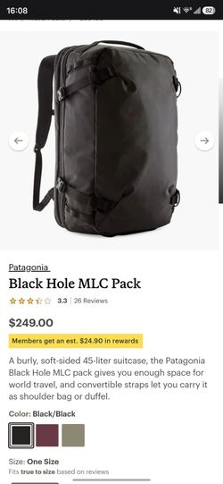 Patagonia backpack