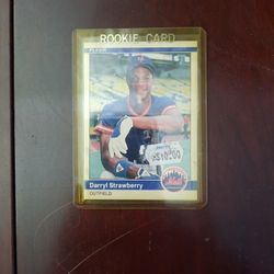 Darryl Strawberry "ROOKIE CARD" $75.00