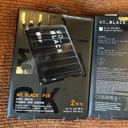 2TB WD_Black P10 Hard Disk Game Drive