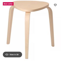Accepting Offers iKEA Woud Birch Side Table Or Stools