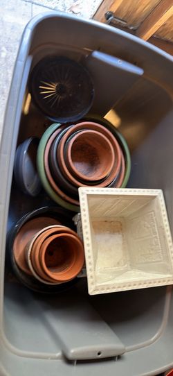 13 planting pots