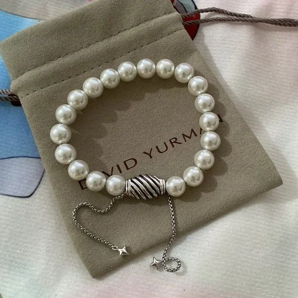 David Yurman Pearl Beaded Bracelet