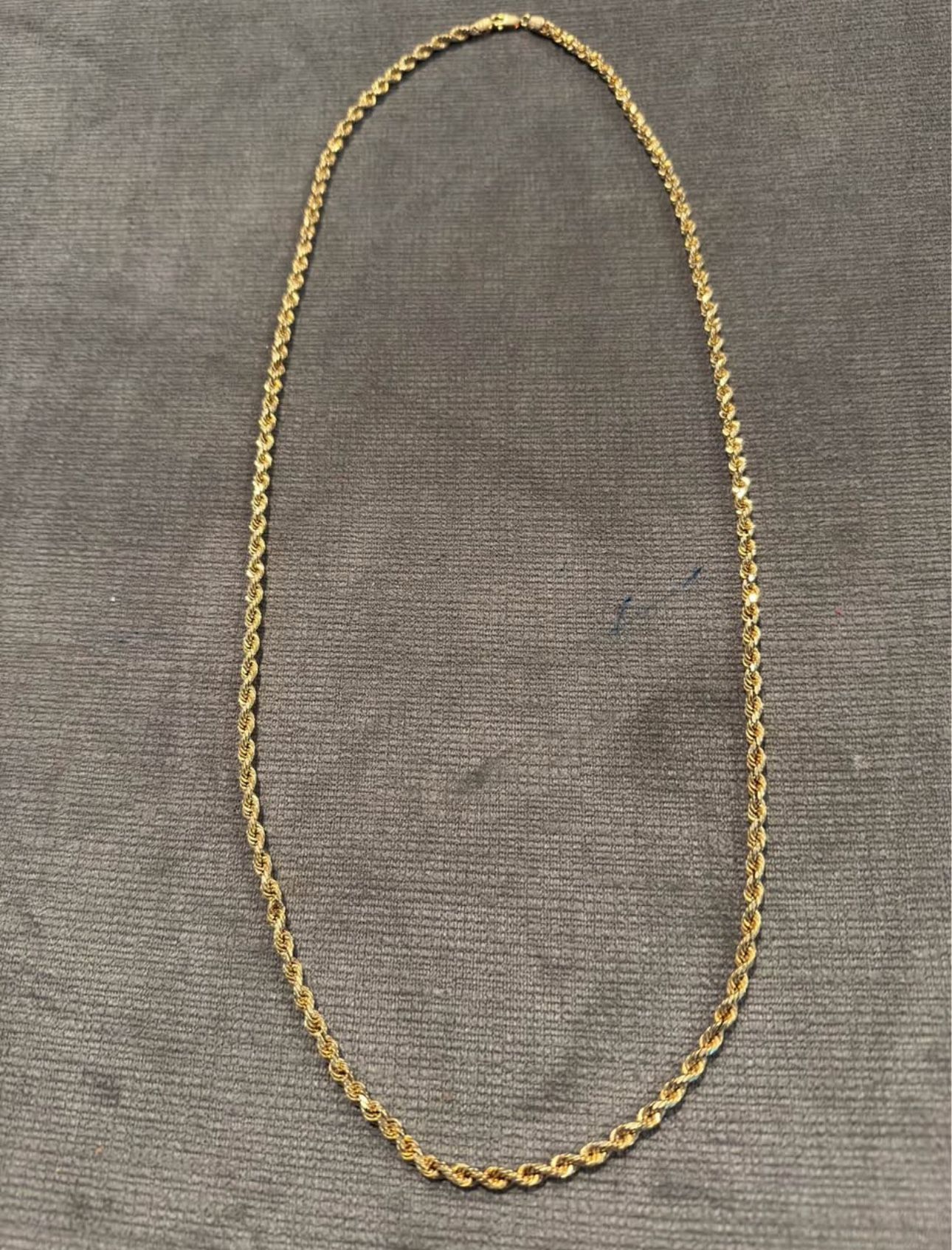 Gold Rope Chain**Real Gold**