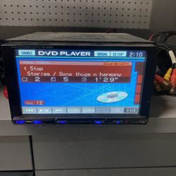 Alpine Double Din Dvd Player