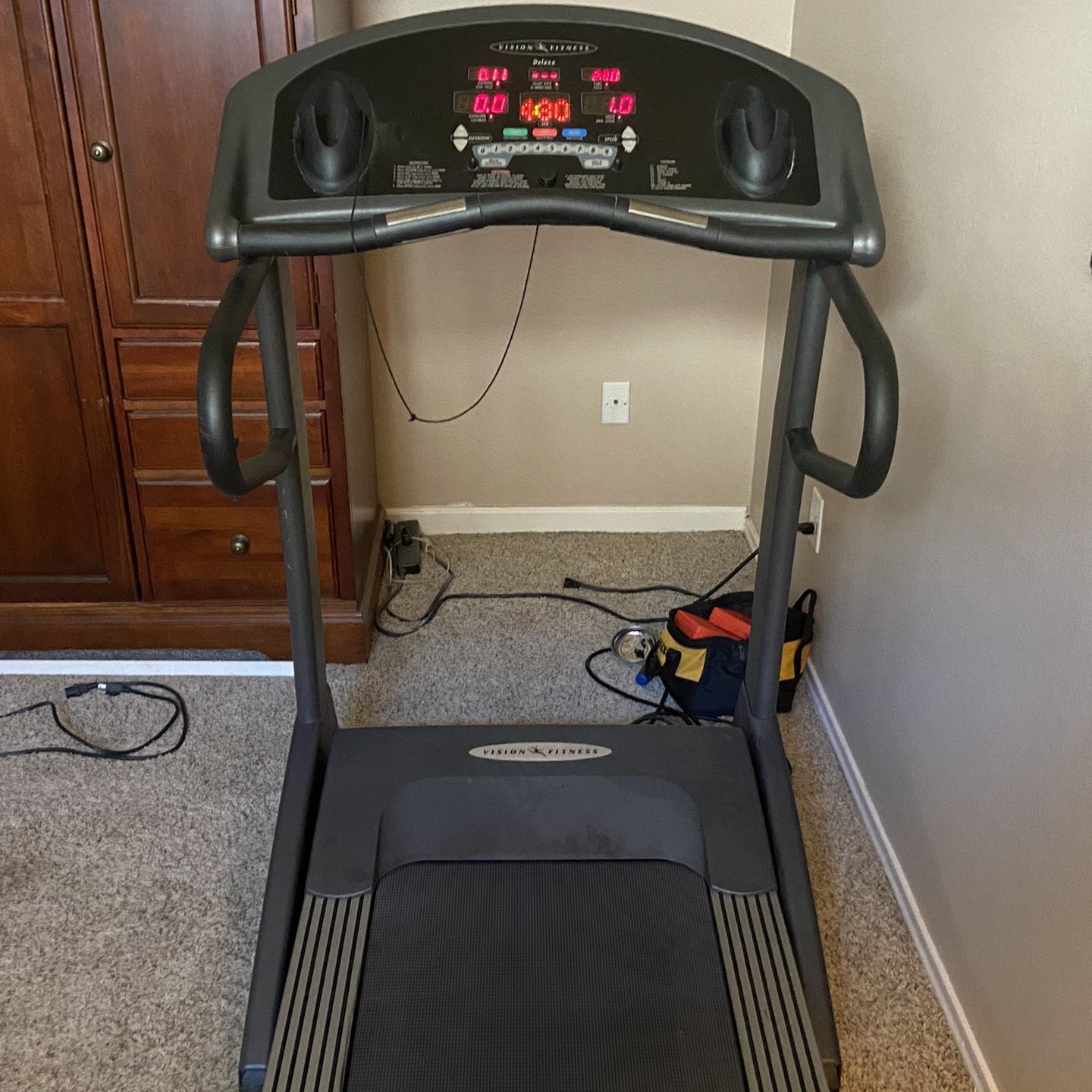 T9500hrt Tm54d Vision Fitness T9500hrt Vision Fitness Treadmill