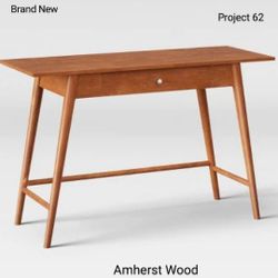Brand New Project 62 Wood Console Table Or Writting Desk 