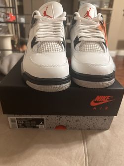 Air Jordan 4 White Cement
