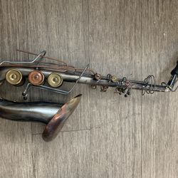 Decorative Metal Saxophone 