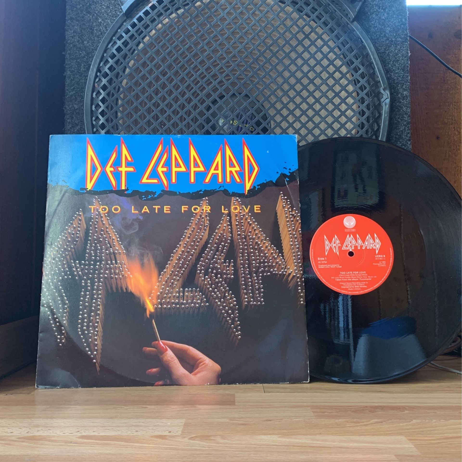 Too Def Def Leppard - Too Late For Love EP (45 RPM) - The Record Vendor for ...