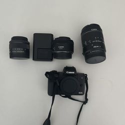 Canon EOS M50 Mark II Mirrorless Camera 24.1MP, Excellent Condition 