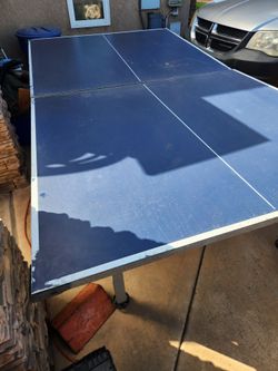 Stiga aluminum outdoor ping pong table