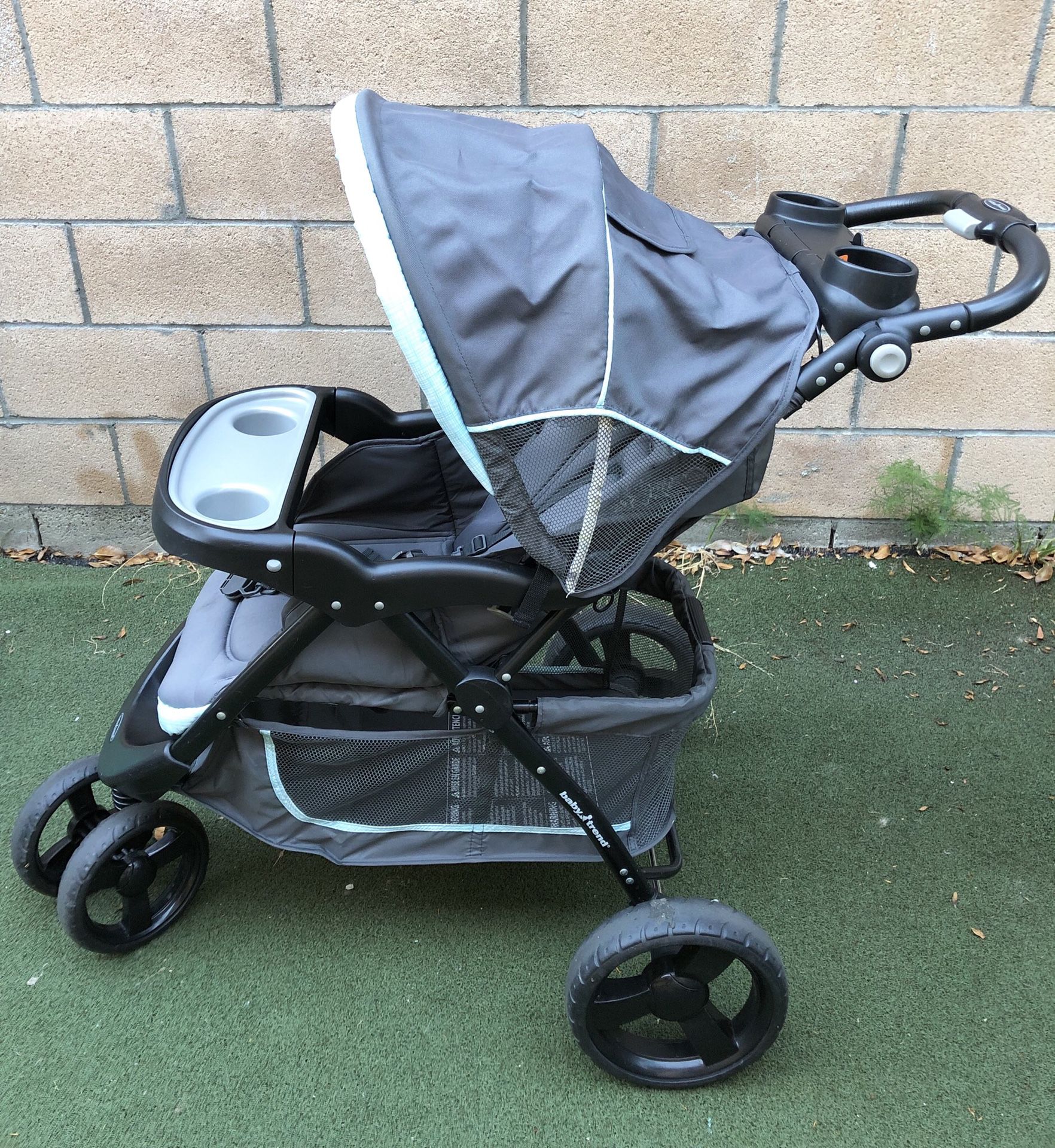 Good condition Baby Trend stroller with FREE booster seat