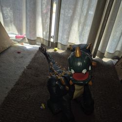 Tall green Dinosaur Figure