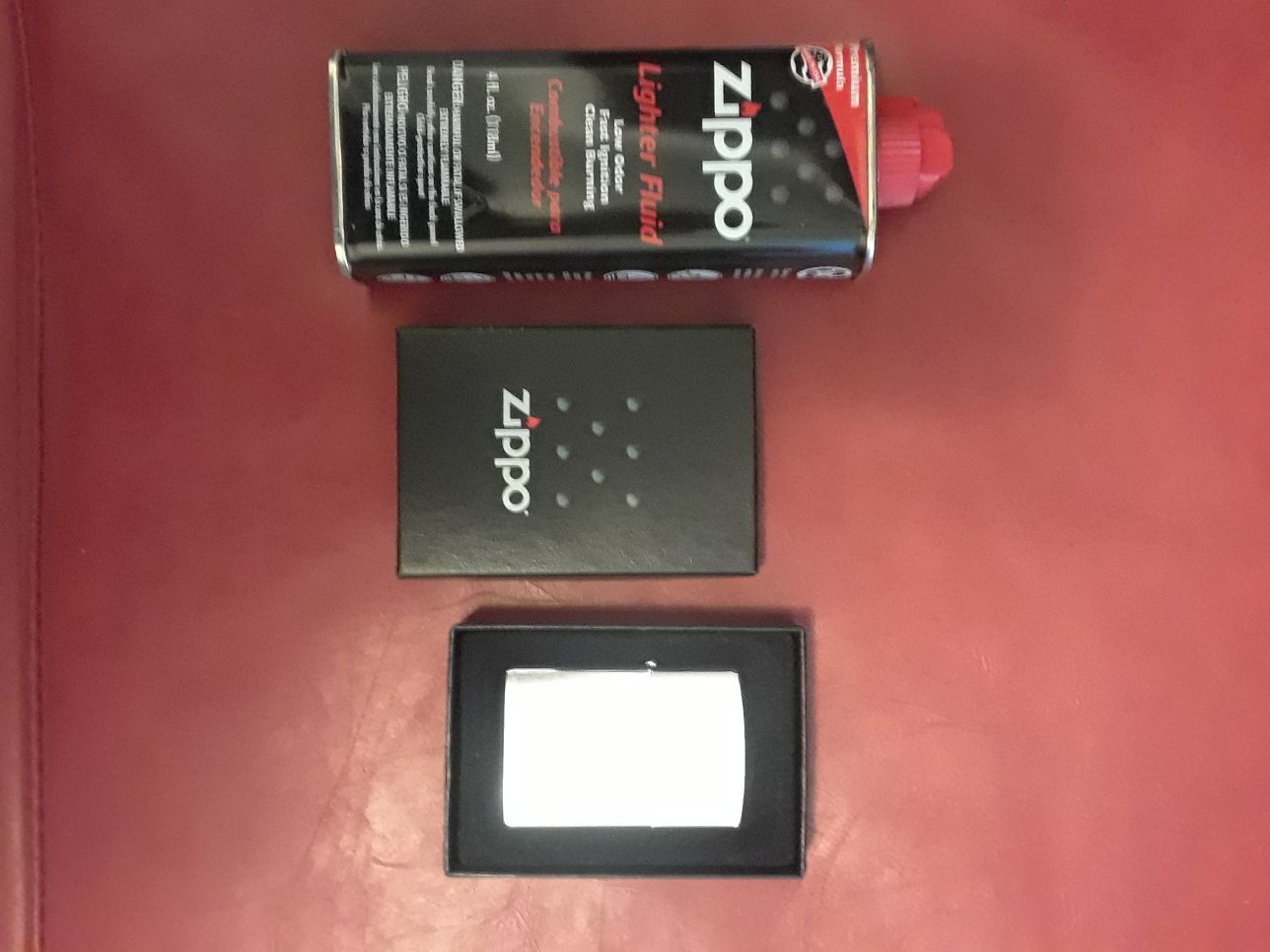 Plain Zippo lighter