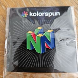 Retro Nintendo Logo Enamel Pin