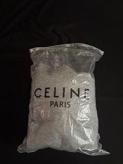 Celine Paris Gray Sweater Size Large