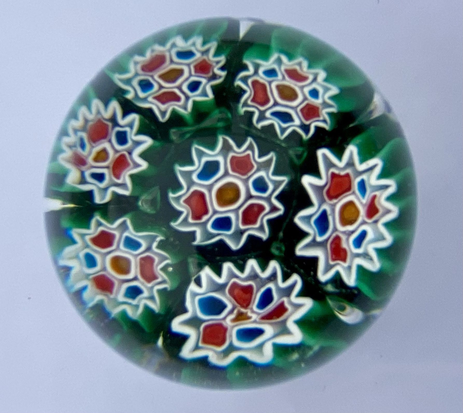 Vintage Murano Millefiori Paperweight