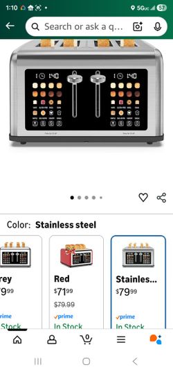 New Toaster Stainles Toaster