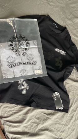 Chromehearts X off-white tee