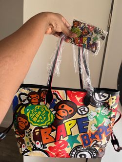 BAPE Baby Milo Tote Bag with Pouch