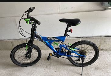 Avigo Skrambler 18" Boys Bike Full Suspension