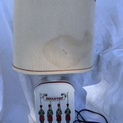 VINTAGE INFANTRY LAMP