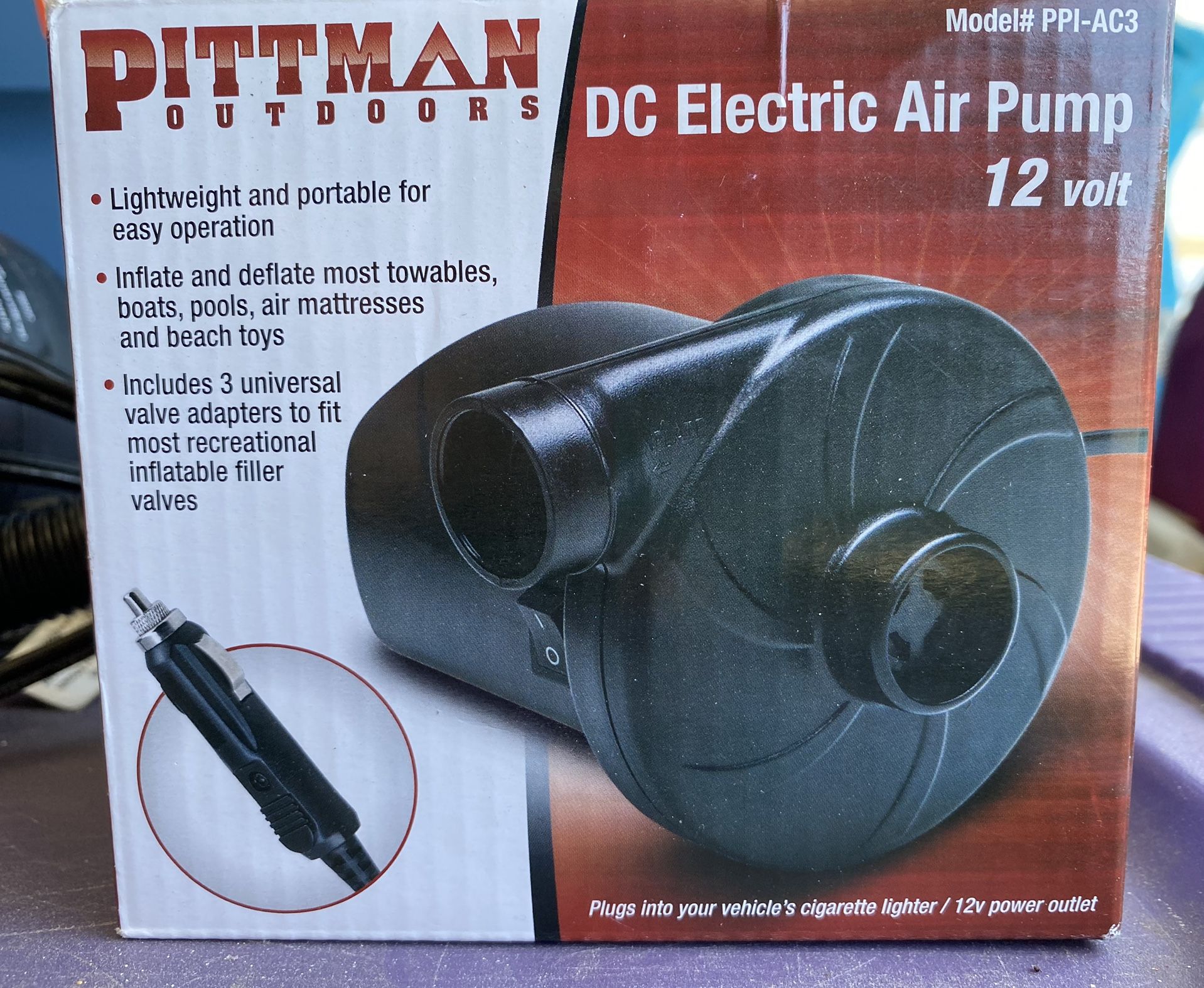 Pittman DC Electric Air Pump - Very Useful