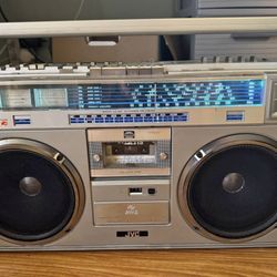 Old School 1980 JVC M70 Ghettoblaster Works Perfect & Mint Condition