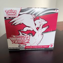 Pokemon TCG Scarlet & Violet White Flare Elite Trainer Box ETB Factory Sealed