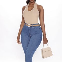 Fashion Nova (The New Me Halter Top)