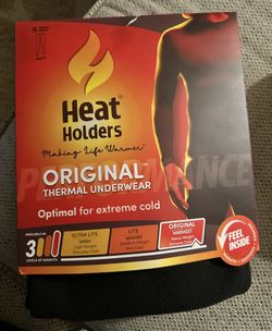 HEAT HOLDERS MENS THERMAL UNDERWEAR WARMEST LEVEL SZ SMALL BRAND NEW