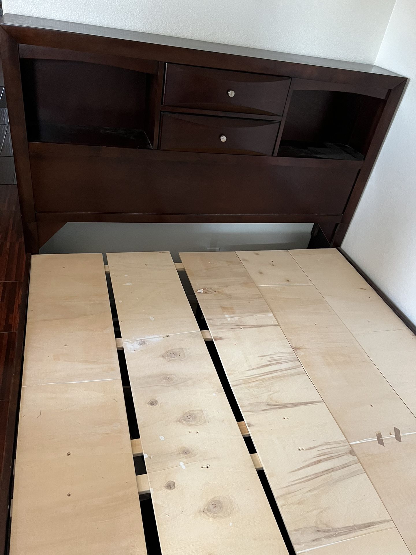 Queen Bed Frame With Storage