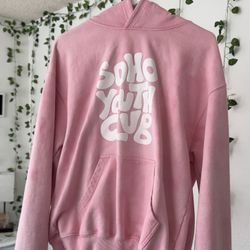 Soho Youth Club Pink Hoodie